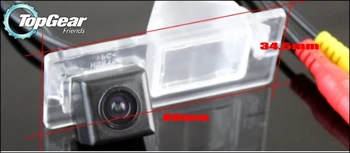Automobilio vaizdo Kamera Dodge Kelionės / JC / JCUV 2008~Aukštos Kokybės Galinio vaizdo atsarginę Kamerą aukščiausia Pavara Gerbėjai Naudoti | CCD su RCA